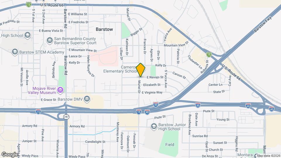1000-1002 E Navajo St, Unit 1002 Map and Location Details