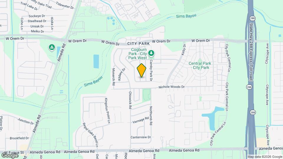 11931 Green Colling Park Dr Mapa y Detalles de la Ubicación