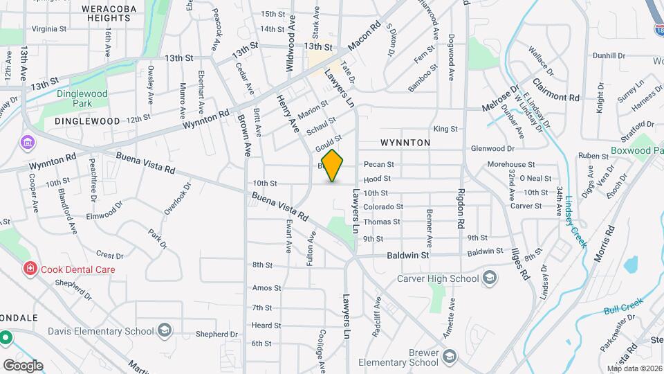 2428 10th St Map and Location Details