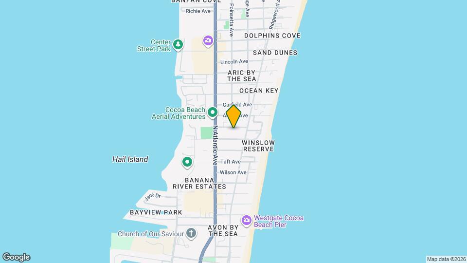 205 Cleveland Ave Map and Location Details