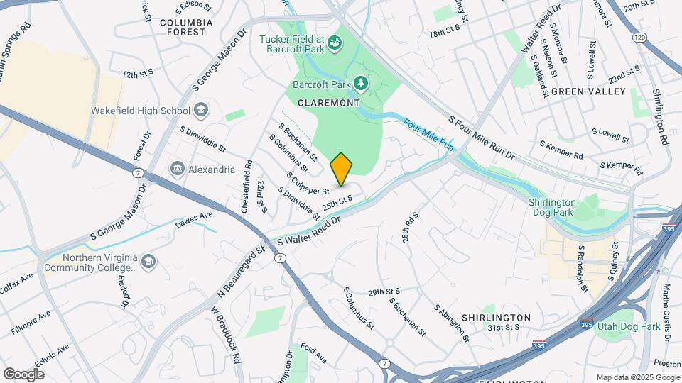 2444 S Culpeper St Map and Location Details