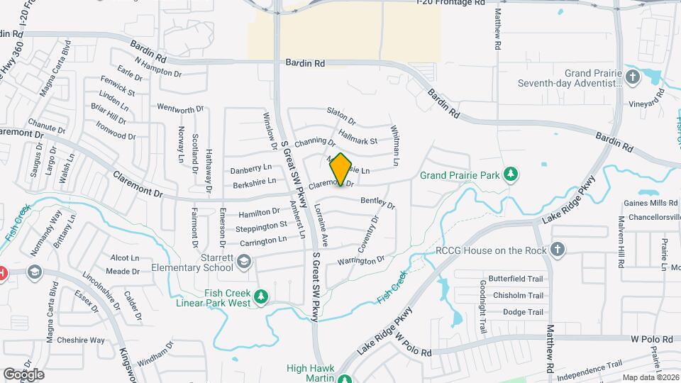 2510 Bentley Dr Map and Location Details