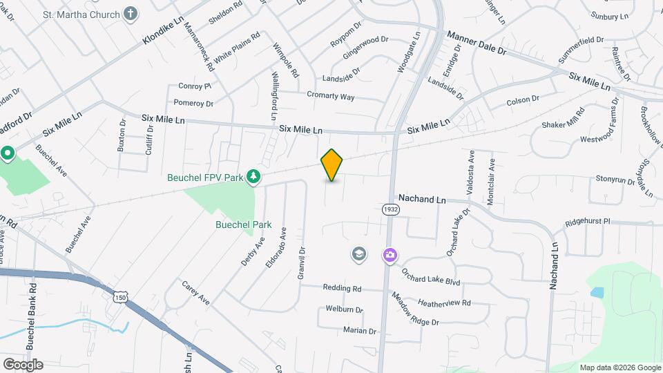 3705 Bartlett Ct Mapa y Detalles de la Ubicación