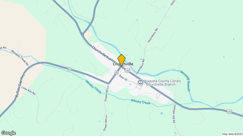 3808 Churchville Ave Mapa y Detalles de la Ubicación