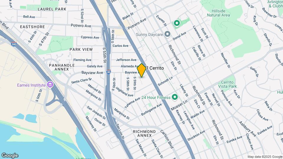6010 Wenk Ave Map and Location Details