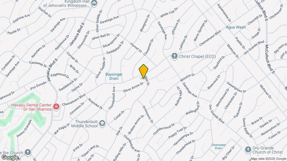 3293 Silver Arrow Dr Map and Location Details