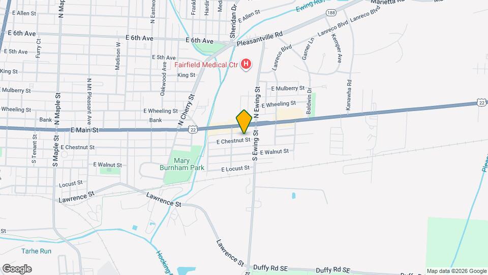 1227 E Chestnut St Map and Location Details