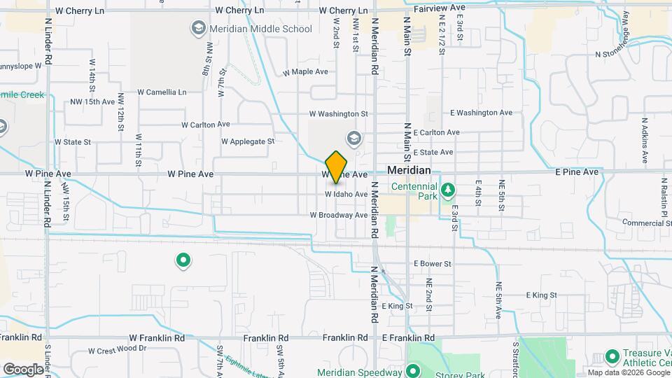 803 W 2nd St Map and Location Details
