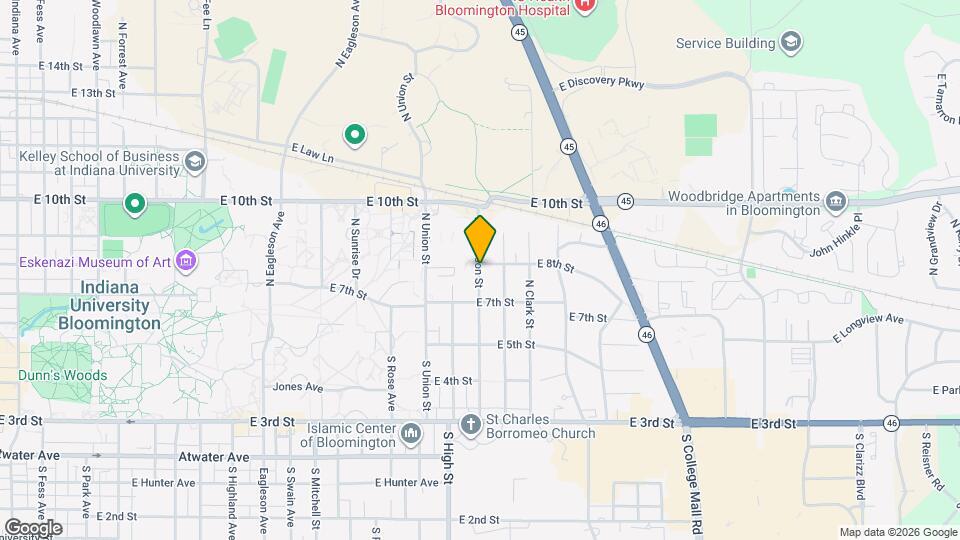 334-336 N Jefferson St Map and Location Details