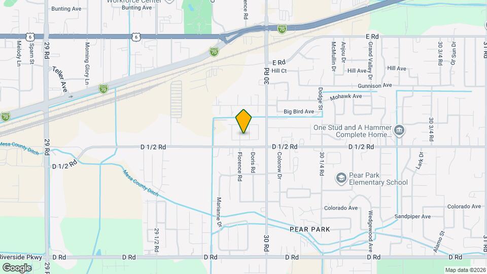 450 Florence Rd Map and Location Details