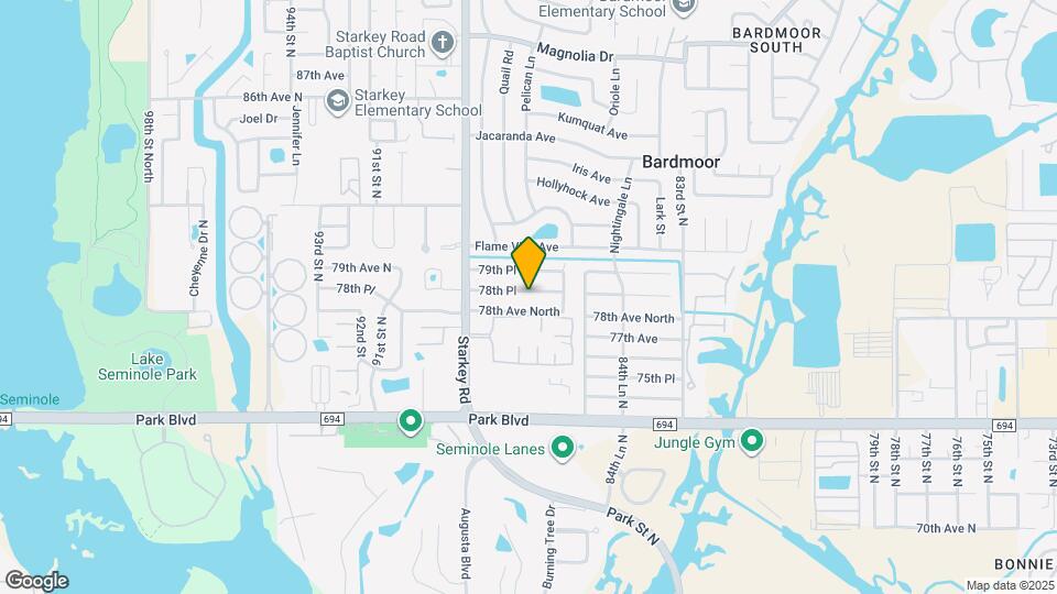 8716 78th Pl Map and Location Details