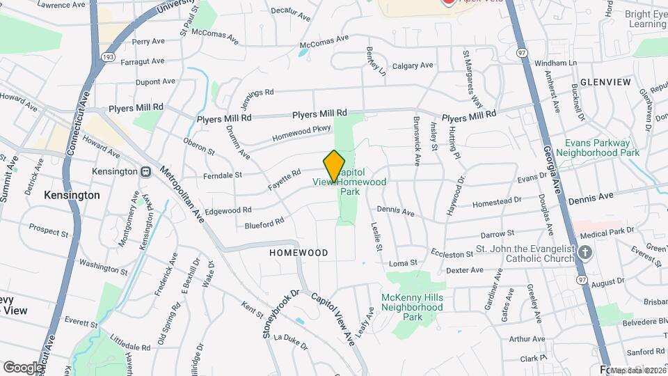 3000 Edgewood Rd Map and Location Details