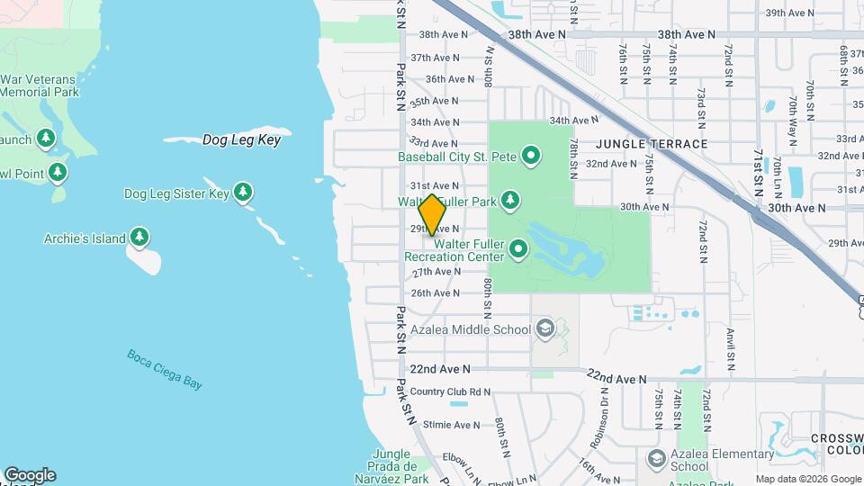 8081 28th Ave N Map and Location Details