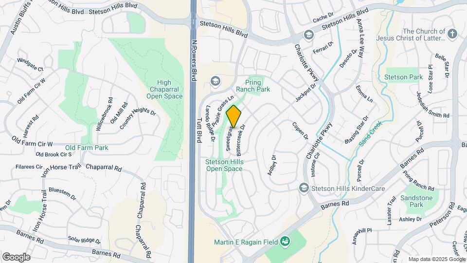 4843 Sweetgrass Ln Map and Location Details