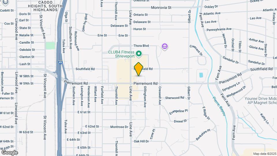 731 Edgemont St Map and Location Details