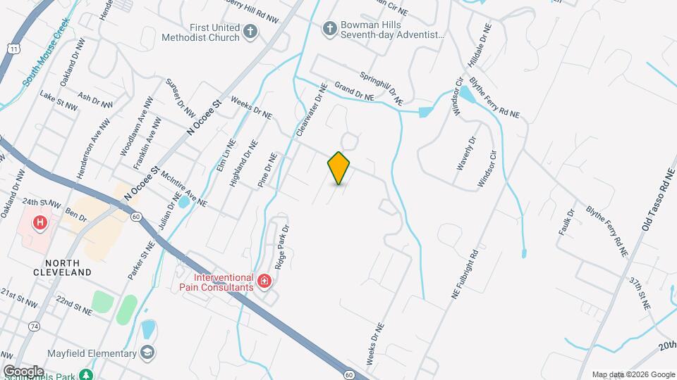 3336 Harmony Ct NE Map and Location Details