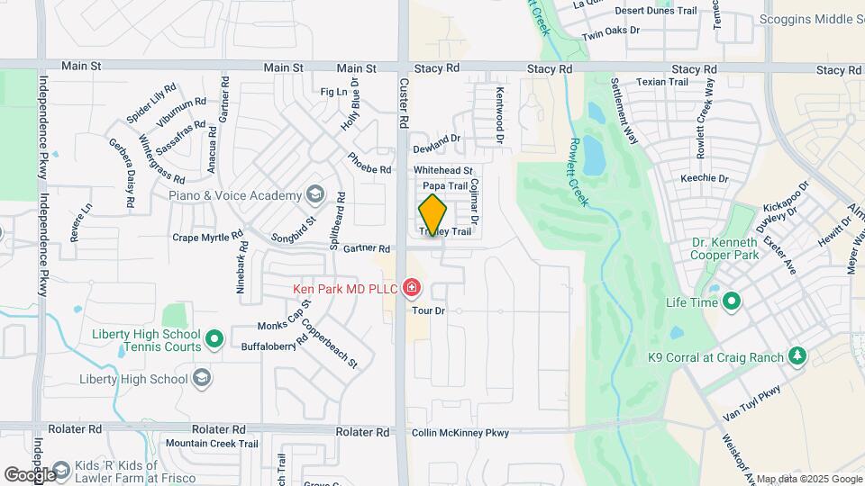 8900 Paradise Dr Map and Location Details