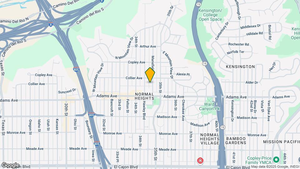 4758 Mansfield St Map and Location Details
