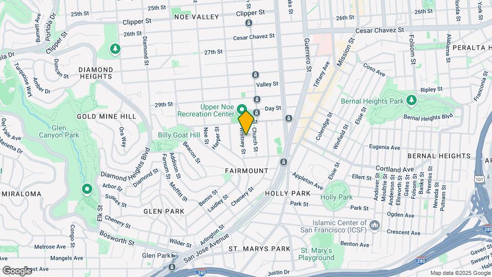 45 Whitney St Mapa y Detalles de la Ubicación
