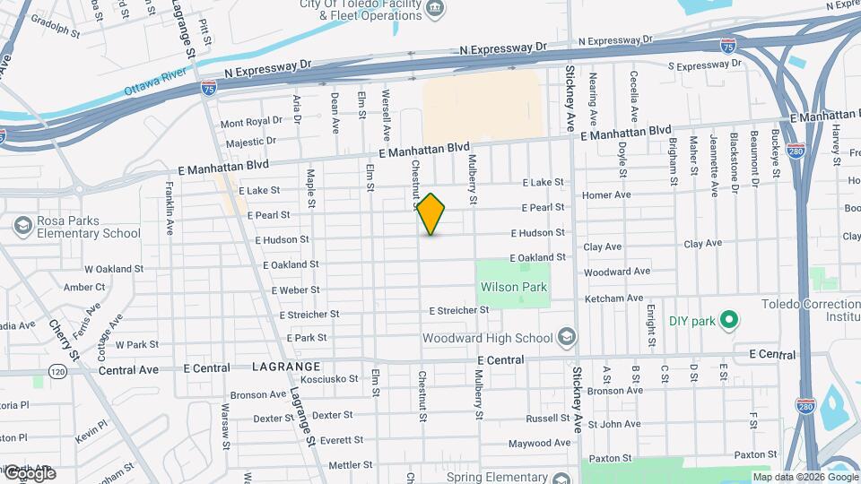516 E Hudson St Map and Location Details