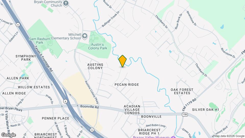 3704 Choctaw St Map and Location Details