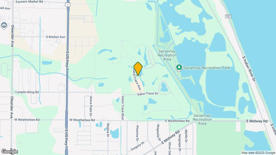 4220 Gator Trace Ave Map and Location Details