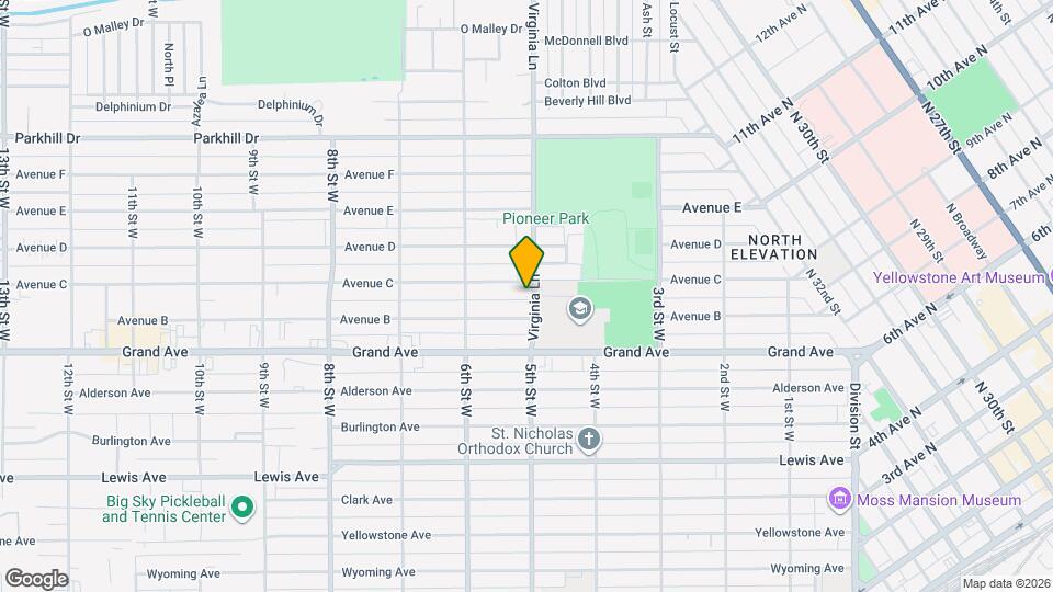 1522 Virginia Ln Map and Location Details