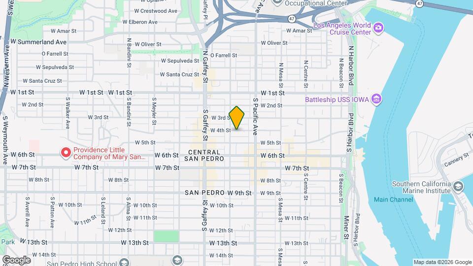 577 W 4th St Map and Location Details