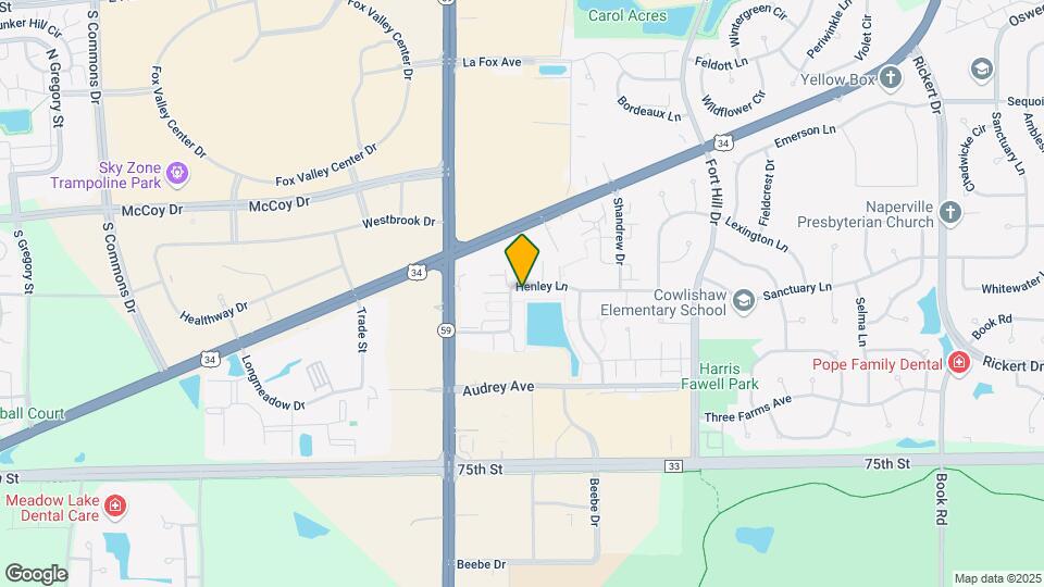 2856 Henley Ln Map and Location Details