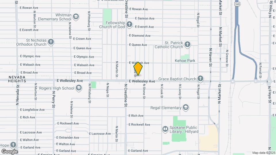 4708 N Lee St Map and Location Details