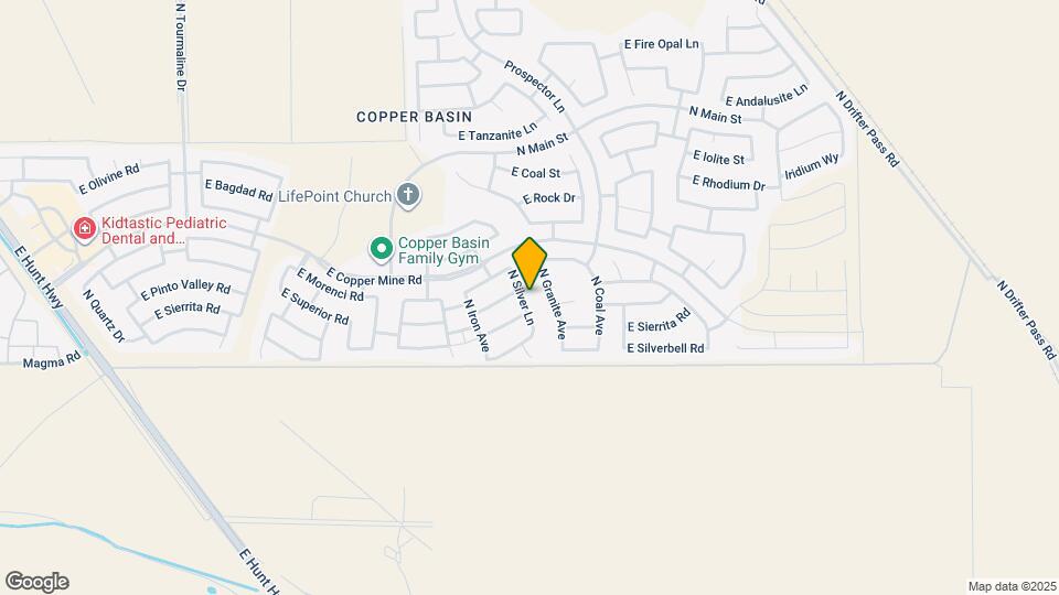 28165 N Silver Ln Map and Location Details