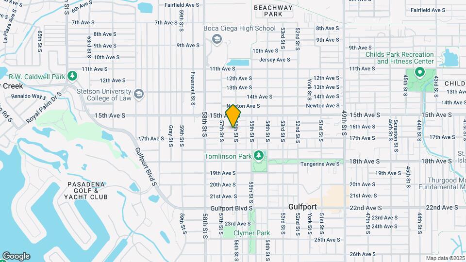 1609 56th St S Mapa y Detalles de la Ubicación