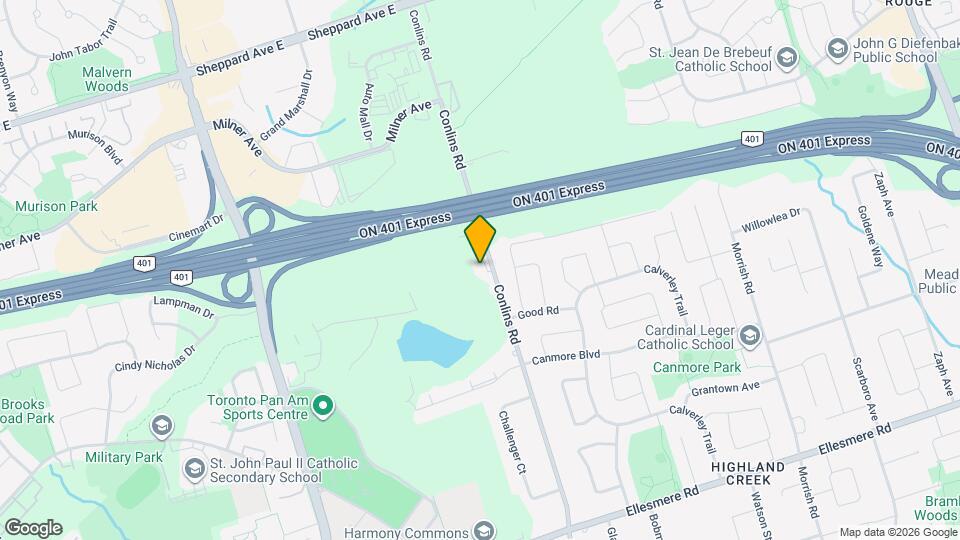338 Conlins Rd Map and Location Details