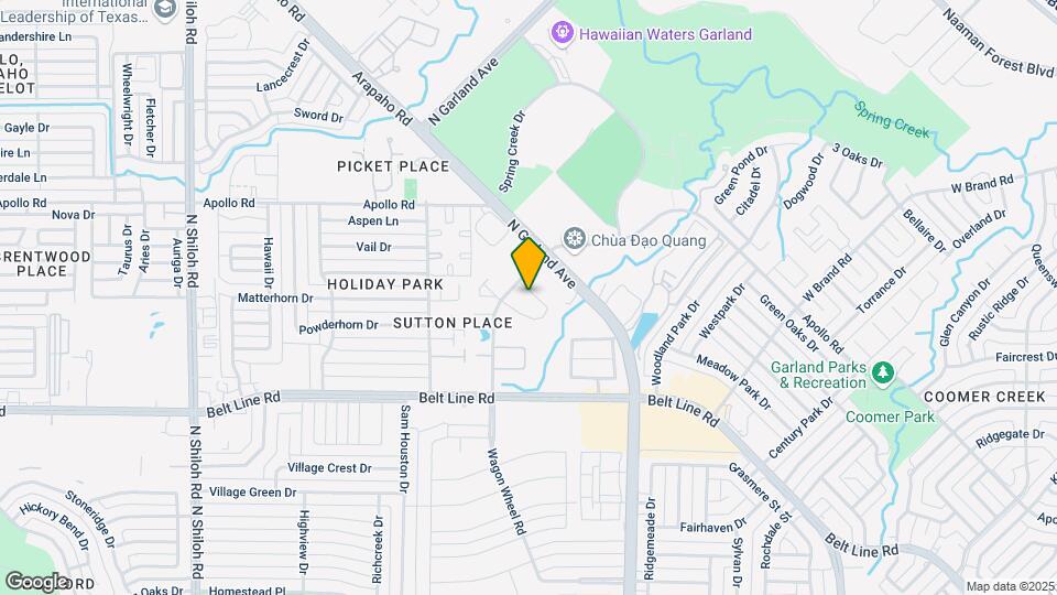 3522 Mustang Ridge Rd Map and Location Details