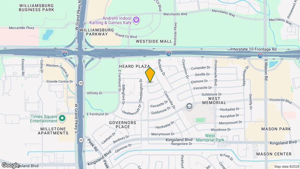 22814 Coriander Dr Map and Location Details
