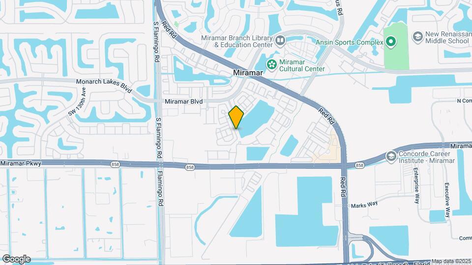 2909 SW 119th Way Map and Location Details