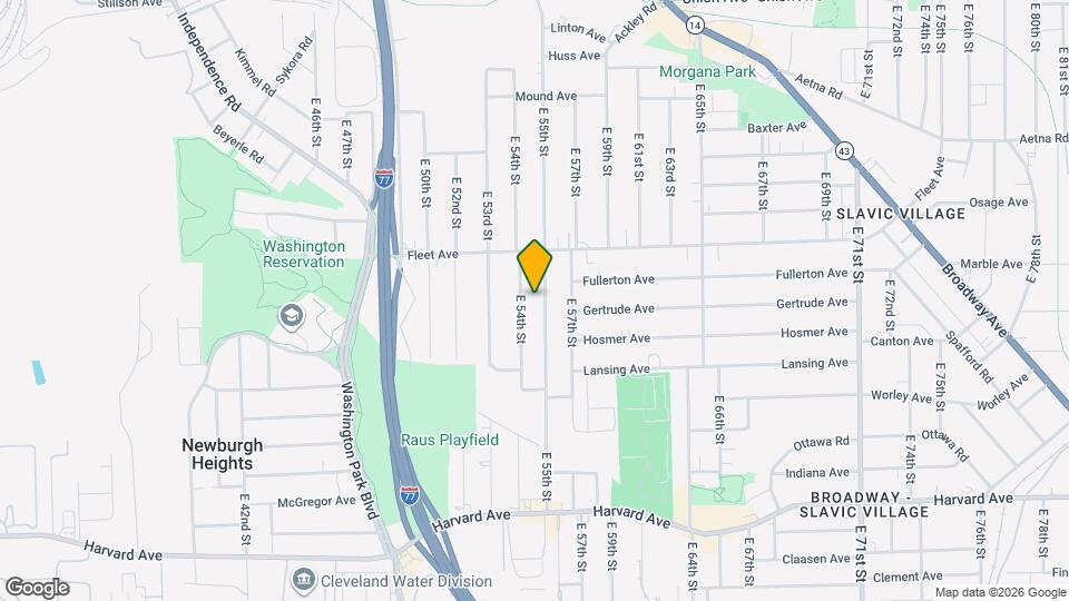 3802 E 55th St Map and Location Details