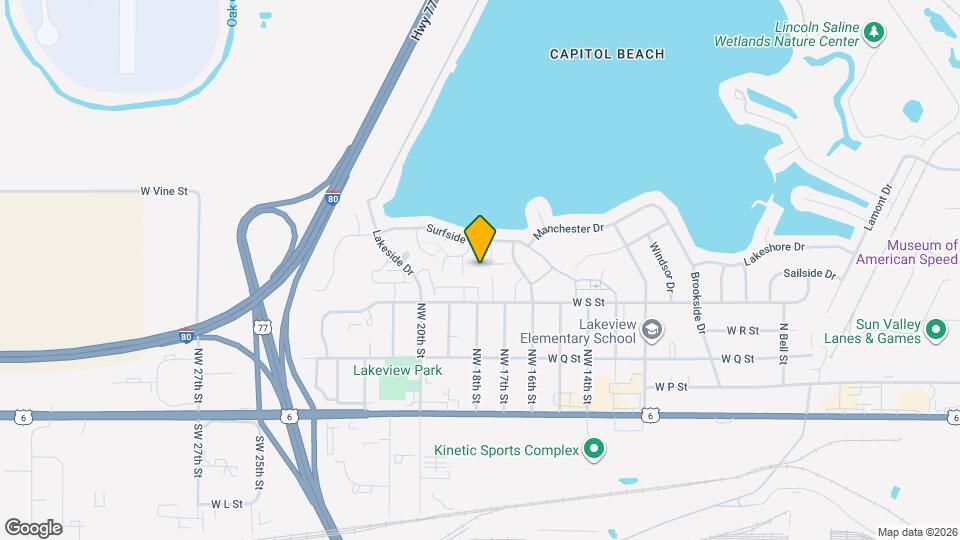 1725 Granada Ln Map and Location Details