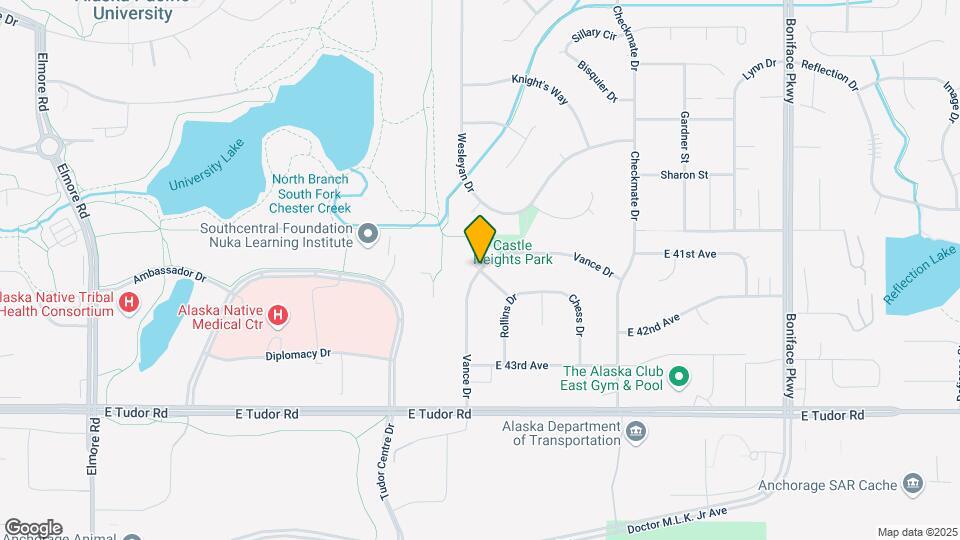 3932 Vance Dr Map and Location Details