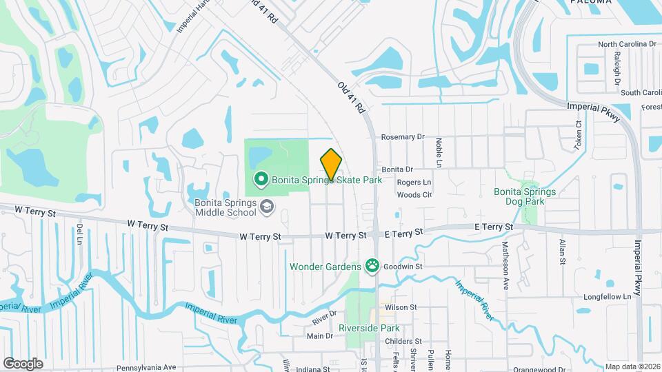 26811 Palm St Map and Location Details