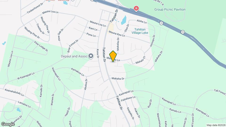 110 Keamuku Ct Map and Location Details