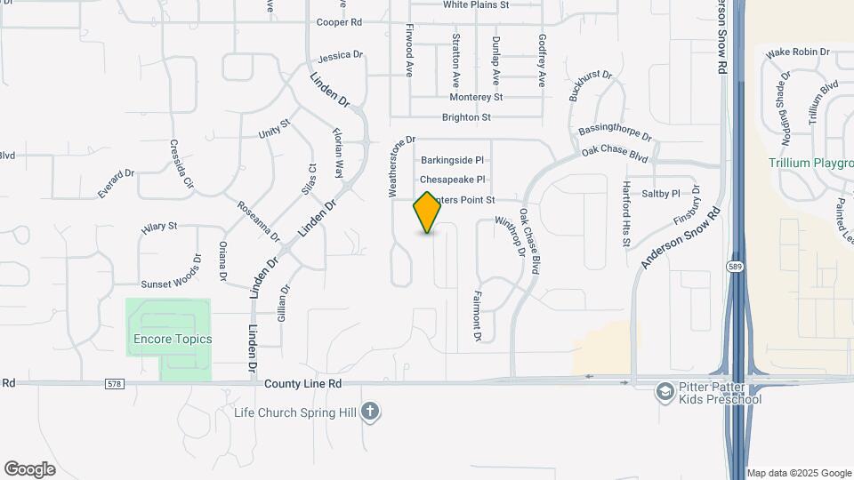 572 Argyll Dr Map and Location Details