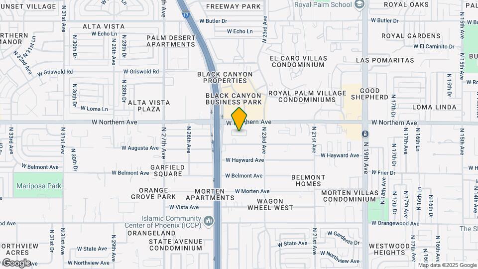 Northern Edge Apartments Map and Location Details