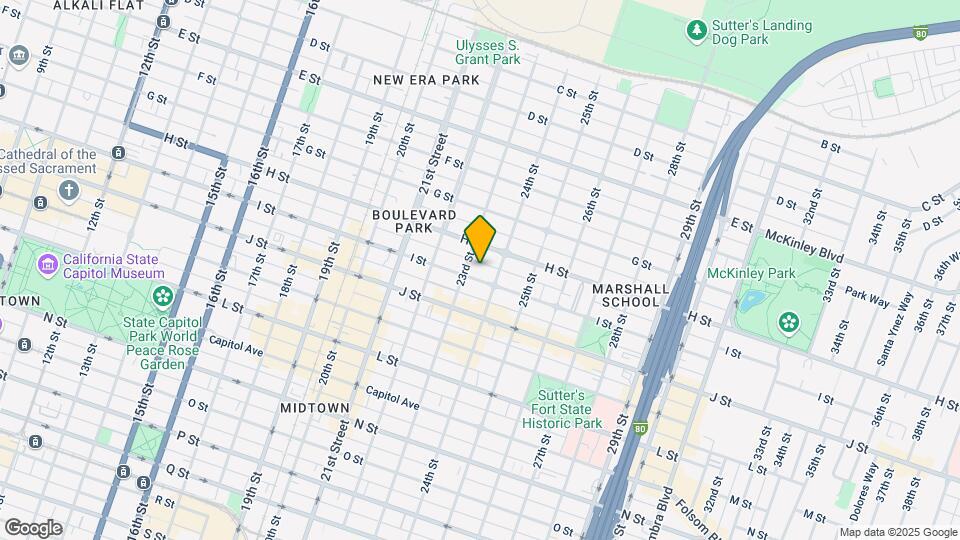 2311 I St Map and Location Details