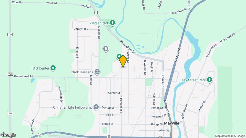 444 N Henninger St, Unit 444 Mapa y Detalles de la Ubicación