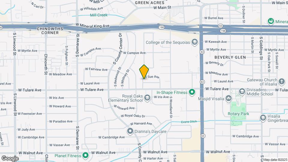 1044 S Linda Vista St Map and Location Details