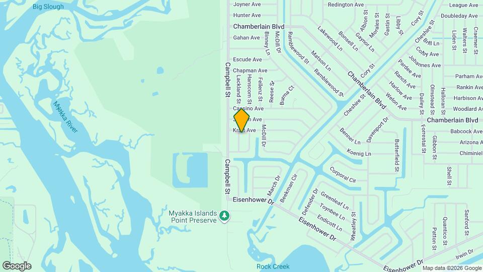 1048 Pridgen St Map and Location Details