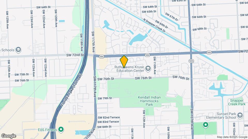 11339 SW 74th Terrace Map and Location Details