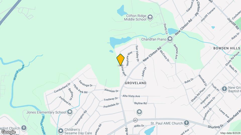 2710 Coral Way Map and Location Details