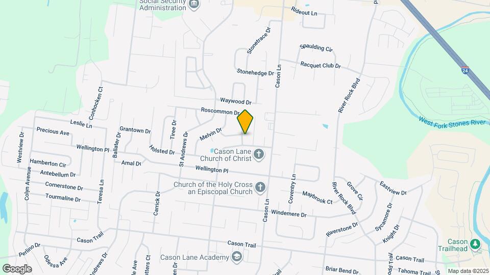 2704 Roscommon Dr Map and Location Details